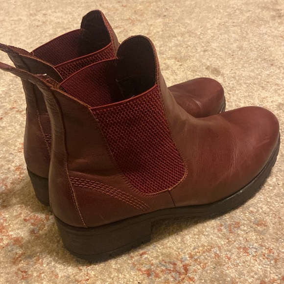 Beuno Florida Leather Chelsea Boot Burgundy Size EUR 41 / US 9.5-10 EUC - Picture 6 of 15